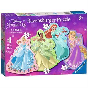 Ravensburger Disney Princess - 4 Large Jigsaw Puzzles